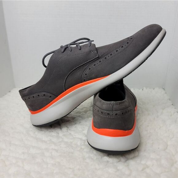 Cole Haan Grand Troy Wingtip Oxford Mens Shoes Size 10 Pavement Grey C33765 - Picture 5 of 10